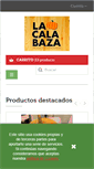 Mobile Screenshot of lacalabaza.es